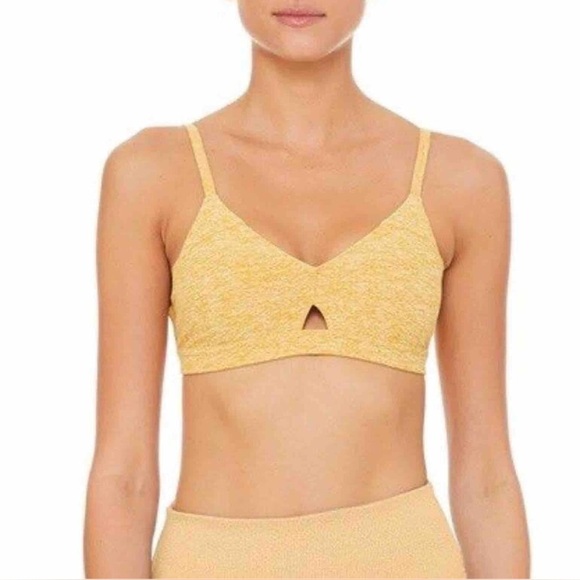 ALO Yoga Other - ALO Soft Yoga Yellow Bra Intimates
